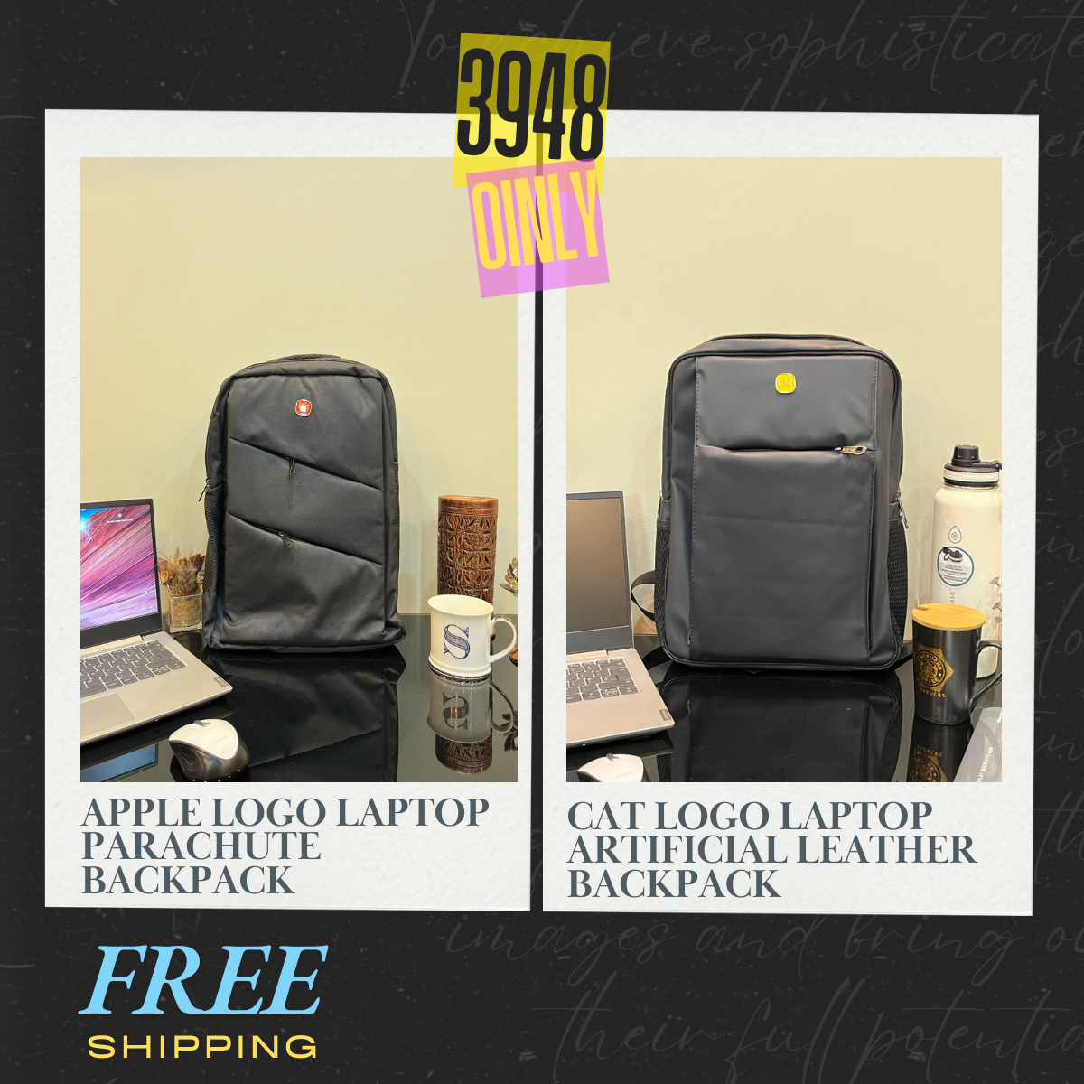 Buy 2 Laptop Backpacks