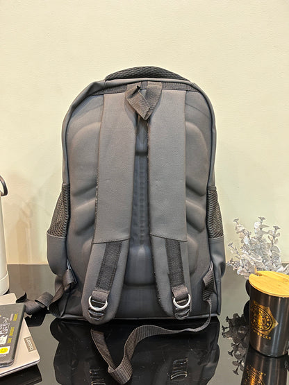 Premium Artificial Leather CAT Embossed Laptop Backpack