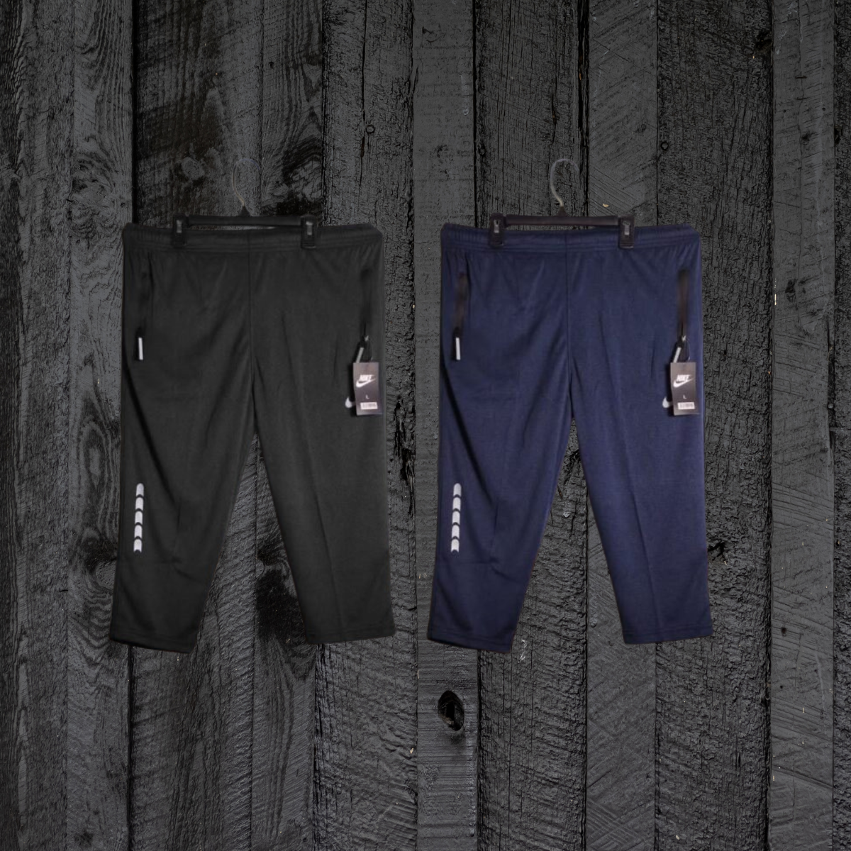 Pack of 2 Black & Navy Shorts