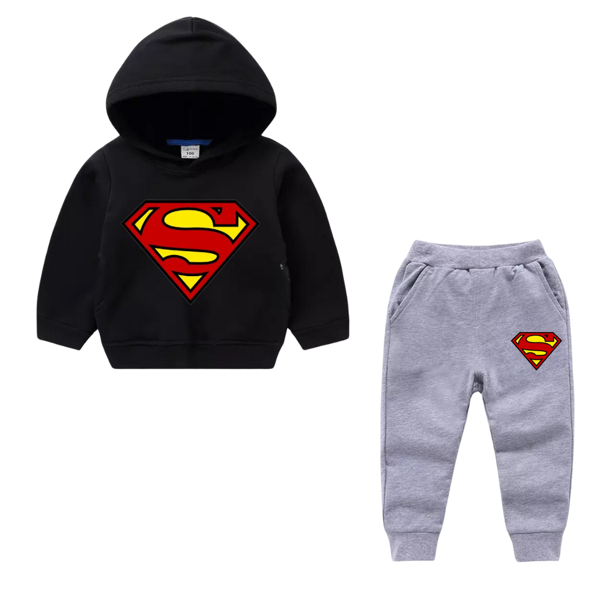 Super Man Hoodie Tracksuit