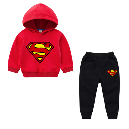 Super Man Hoodie Tracksuit