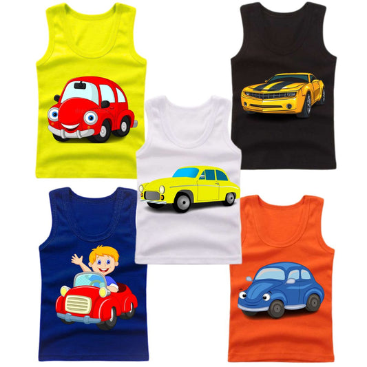 Pack of 5 Printed Sando's